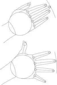 Como desenhar mãos Como desenhar mãos
