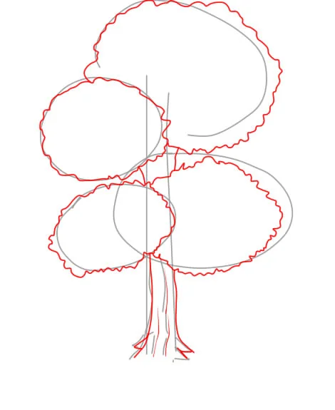 Aprender a Desenhar Árvores e Arbustos