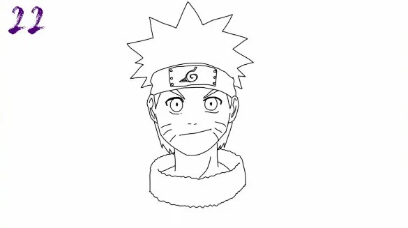 Como Desenhar o Naruto
