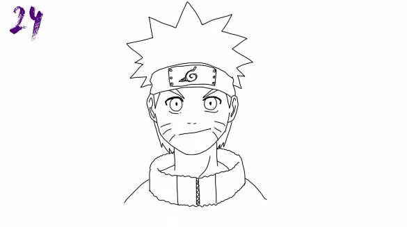 Como Desenhar o Naruto